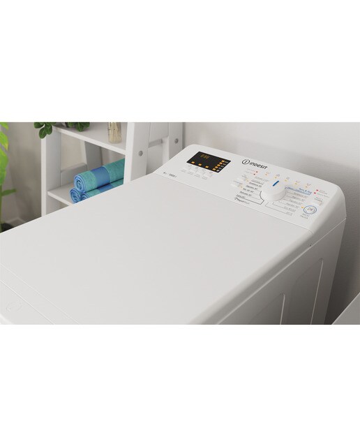 Lavadora carga superior Indesit 6 kg / 1000 rpm - BTW S60400 SP/N Blanco-15