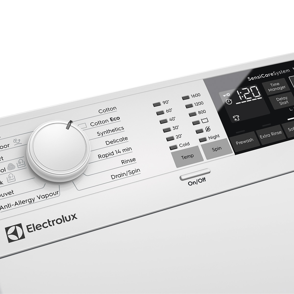 Lavadora carga superior Electrolux 7 kg / 1.200 rpm - EN6T4722NF Blanco-4