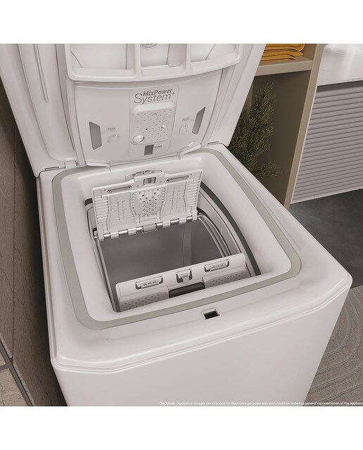 Imagen 9 de Lavadora carga superior Haier Serie 7 8 kg / 1.200 rpm - THASNQ286TM5-S - Blanco Blanco