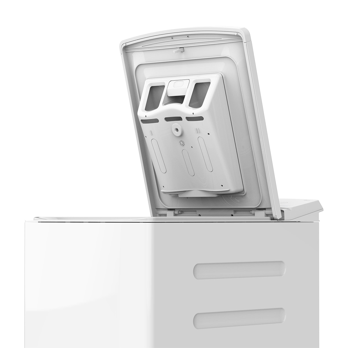 Lavadora carga superior Midea 7 kg / 1200 rpm - MF100T70BA10WES Blanco-7