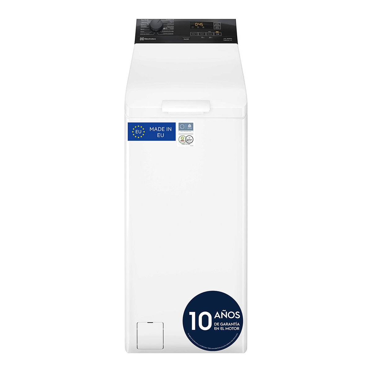 Electrolux - Lavadora carga superior Electrolux 7kg -1200 rpm, lavado rápido, vapor, Serie 600 - ETE6172P1A.