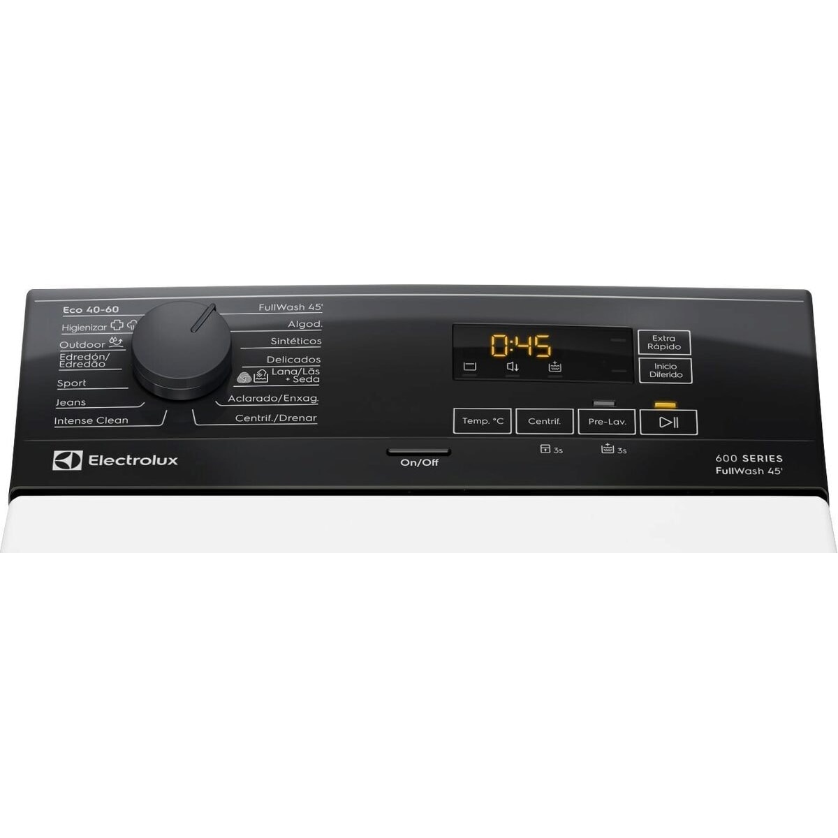 Lavadora carga superior Electrolux 7kg /1200 rpm, lavado rápido, vapor, Serie 600 - ETE6172P1A Blanco-3