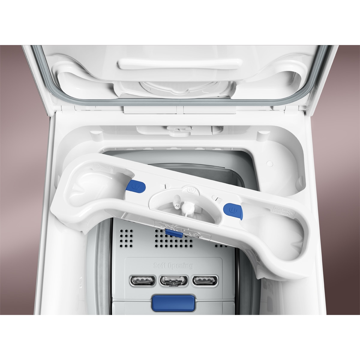 Lavadora carga superior Electrolux 7kg /1200 rpm, lavado rápido, vapor, Serie 600 - ETE6172P1A Blanco-5