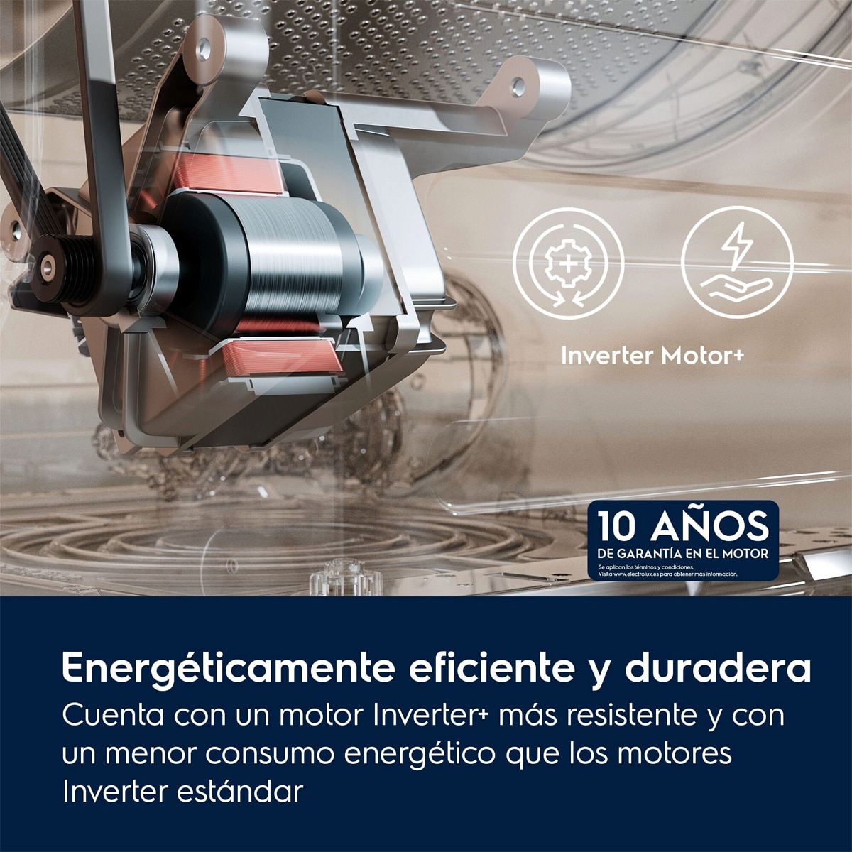 Lavadora carga superior Electrolux 7kg /1200 rpm, lavado rápido, vapor, Serie 600 - ETE6172P1A Blanco-10