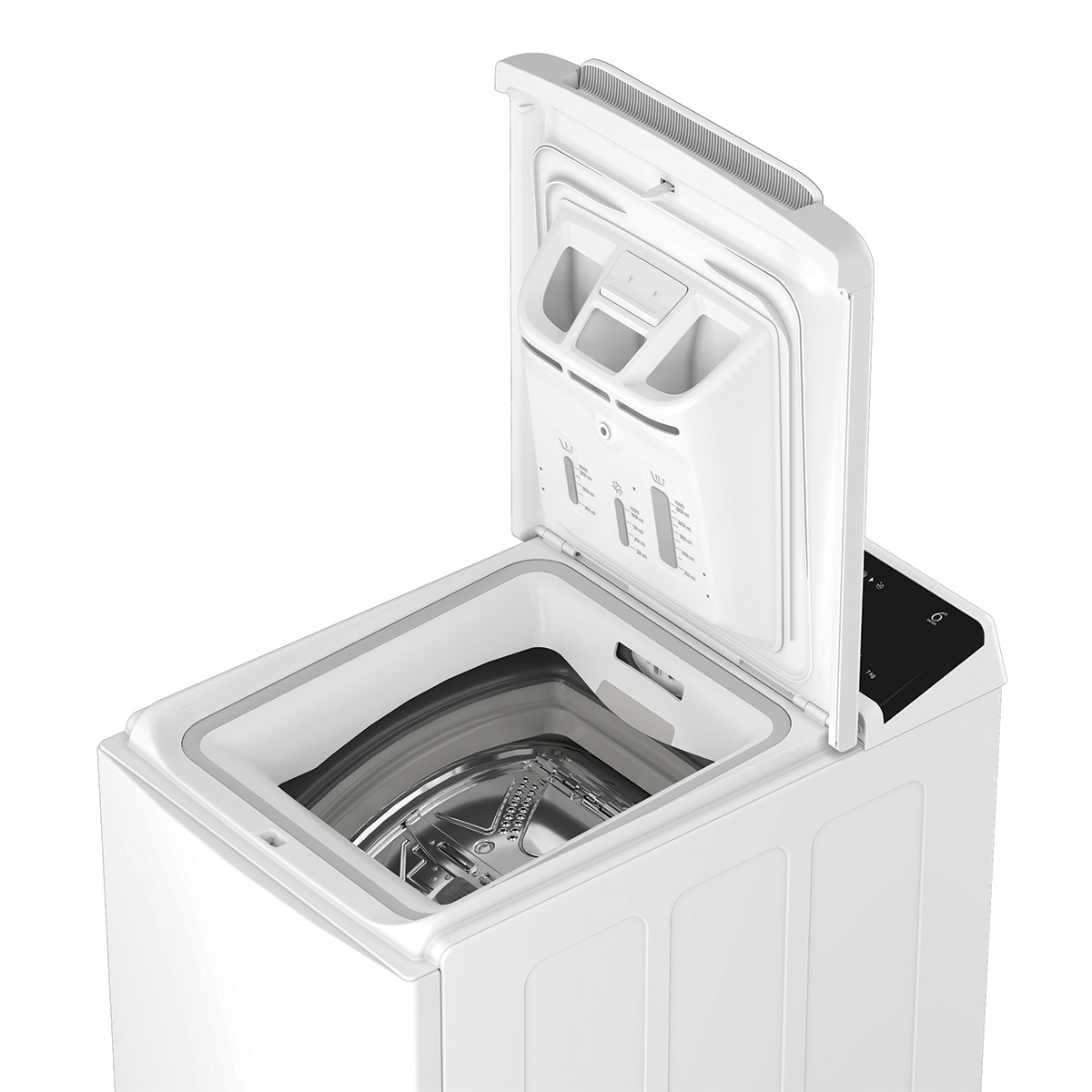 Lavadora Whirlpool 7 Kg / 1.200 rpm, 6º Sentido, FreshCare - TW 721 FC SPT - Negro Negro-10