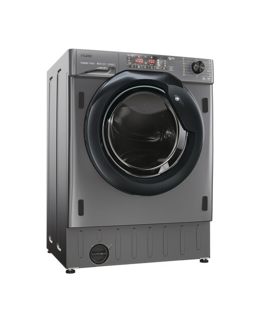 Lavadora integrable Haier 9 kg / 1.600 rpm Series 4 - HWQ90B416FWBR-S - Antracita Antracita-1