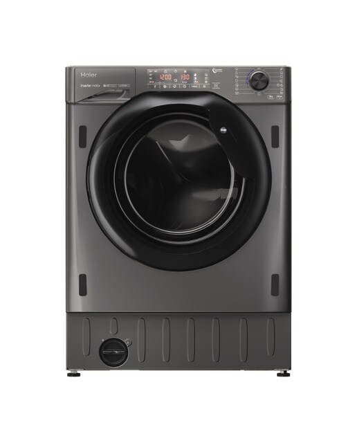 Lavadora integrable Haier 9 kg / 1.600 rpm Series 4 - HWQ90B416FWBR-S - Antracita Antracita-3