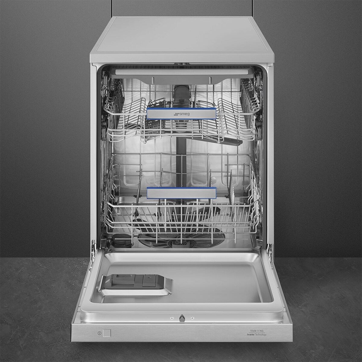 Máquina de Lavar e Secar Roupa Encastrável Smeg LSIA127 Carga Frontal de 7/4 Kg e de 1400 rpm - Branco Branco-6