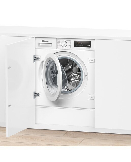 Máquina de Lavar Roupa Encastrável Balay 3TI987B Carga Frontal de 8 kg e 1400 rpm - Branco Branco-7