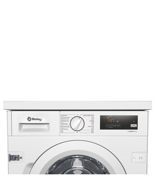 Máquina de Lavar Roupa Encastrável Balay 3TI979B de 7 kg e 1200 rpm - Branco Branco-3