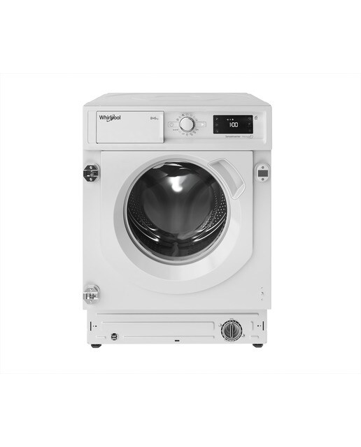 Lavadora integrable Whirlpool 8 kg / 1.400 rpm, Motor Sense Inverter - BIWMWG81485EEU - Blanco Blanco-3