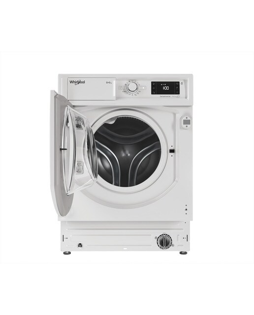 Lavadora integrable Whirlpool 8 kg / 1.400 rpm, Motor Sense Inverter - BIWMWG81485EEU - Blanco Blanco-4
