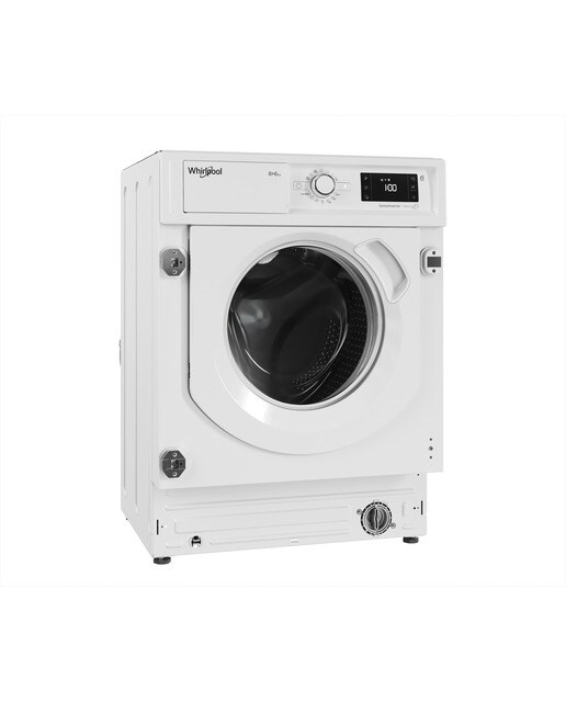 Lavadora integrable Whirlpool 8 kg / 1.400 rpm, Motor Sense Inverter - BIWMWG81485EEU - Blanco Blanco-5