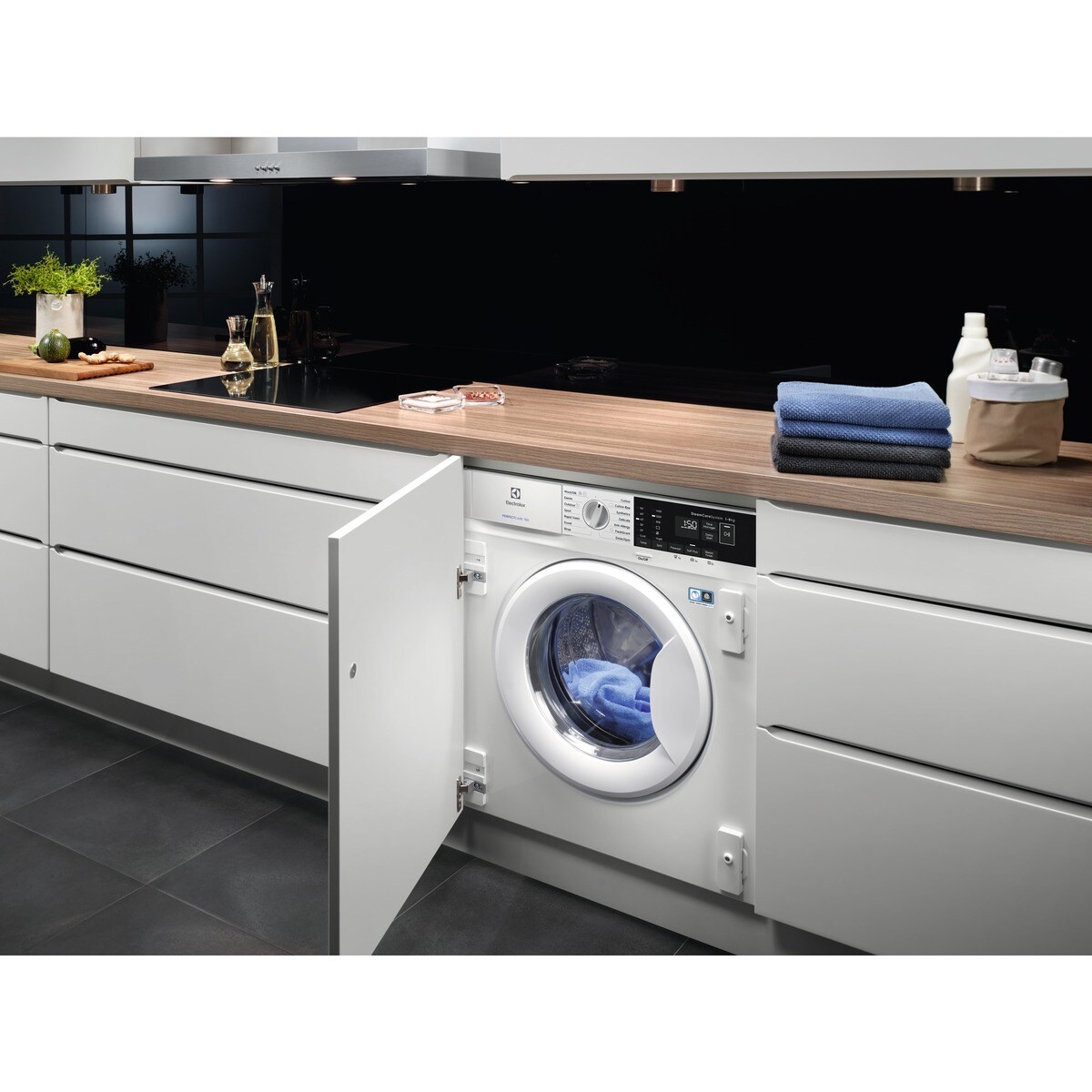 Máquina de Lavar Roupa Encastrável Electrolux EN7F4722AN Carga Frontal de 7 kg e 1200 rpm - Branco Branco-5