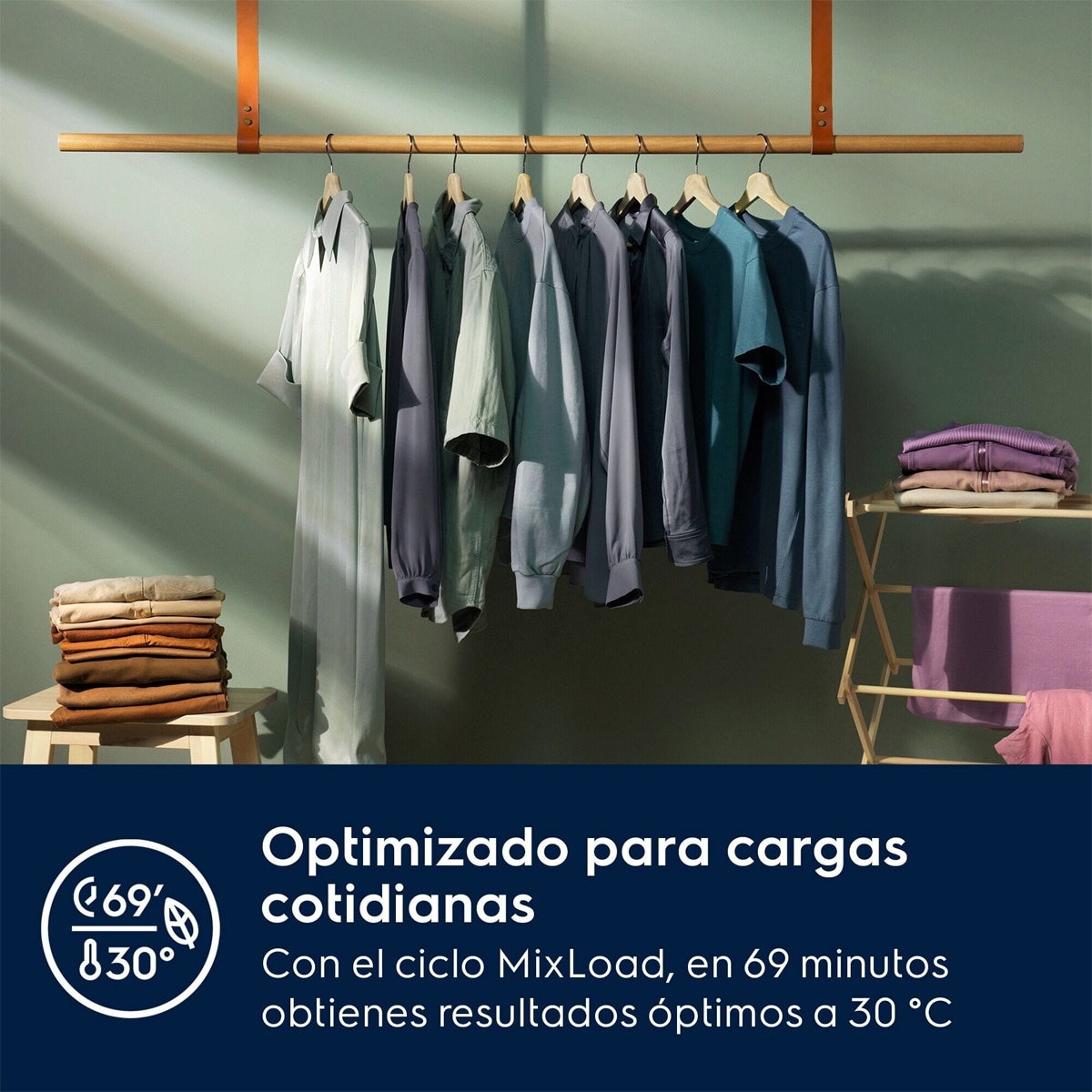 Máquina de Lavar e Secar Roupa Encastrável Electrolux EN7W3866OF Carga Frontal de 8 Kg e de 1600 rpm - Branco Branco-8