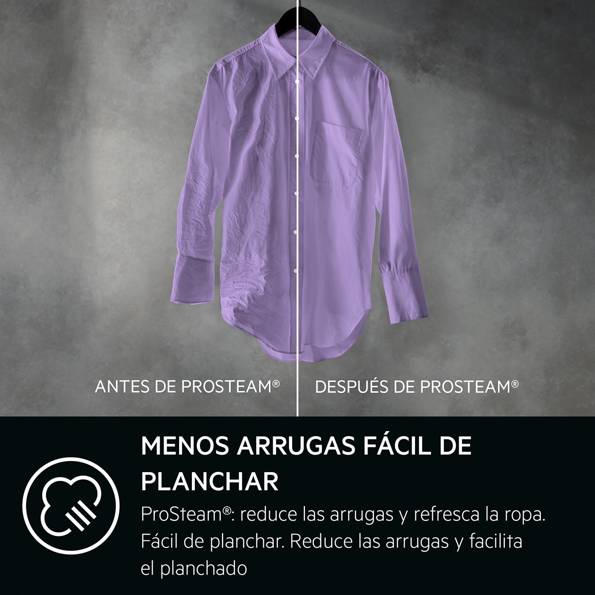 Máquina de Lavar e Secar Roupa Encastrável AEG Série 7000 LWN7E8636F ProSteam®, DualSense e ProSense de 8/4 kg e de 1600 rpm - Branco Branco-9
