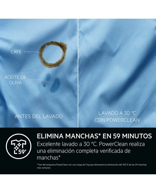 Máquina de Lavar e Secar Roupa Encastrável AEG Série 8000 LWN8E8636F PowerCare, ProSteam e ProSense de 8/4 Kg e de 1600 rpm - Branco Branco-5