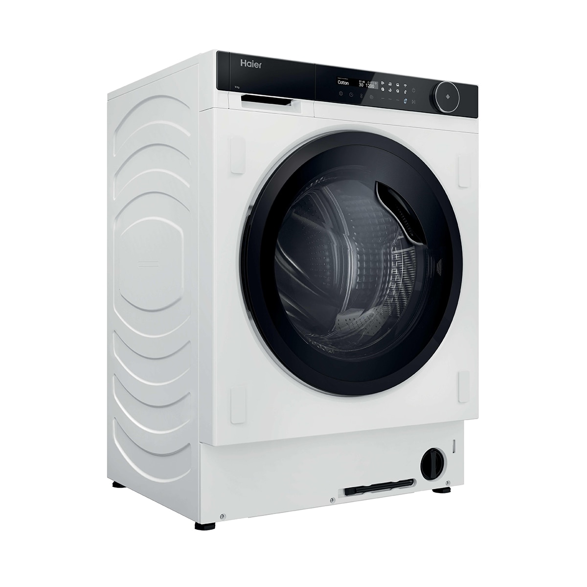 Lavadora Integrable Haier 10 kg/1.400 rpm, Serie 8, Opción Vapor - HWB100-B14858U-S - Negro Negro-2