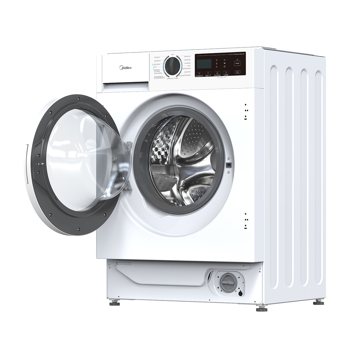 Máquina de Lavar Roupa Encastrável Midea MFA06W90BA/W-ES de 9 kg e 1400 rpm 9