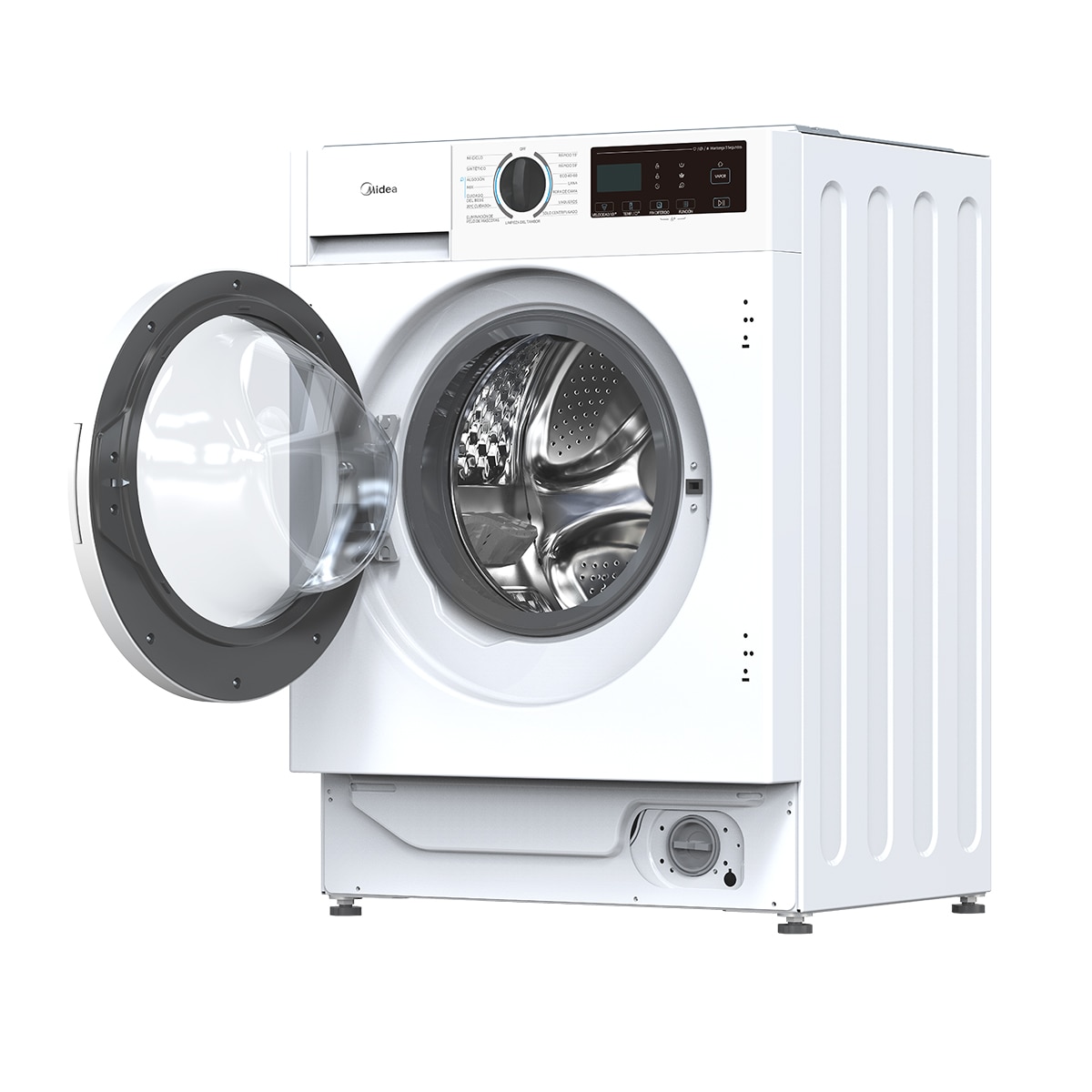 Máquina de Lavar e Secar Roupa Encastrável Midea MFA06D80BA10/W-ES Carga Frontal, de 8/6 Kg e de 1400 rpm 9