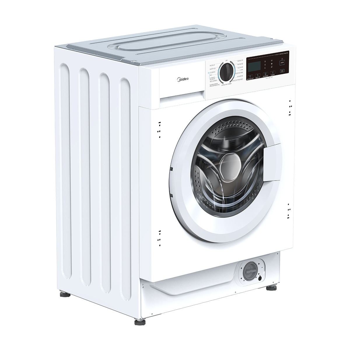 Máquina de Lavar e Secar Roupa Encastrável Midea MFA06D80BA10/W-ES Carga Frontal, de 8/6 Kg e de 1400 rpm 11