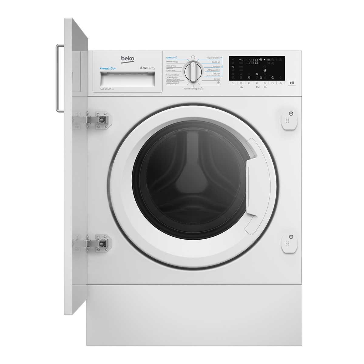 Lavadora secadora integrable Beko 8 kg / 1.400 rpm - B5DBT48437WB 3