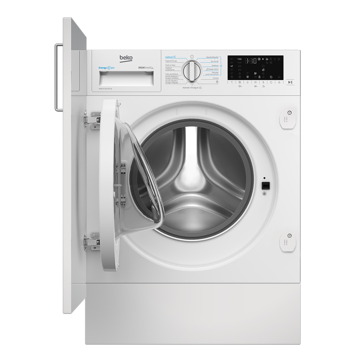 Lavadora secadora integrable Beko 8 kg / 1.400 rpm - B5DBT48437WB 4