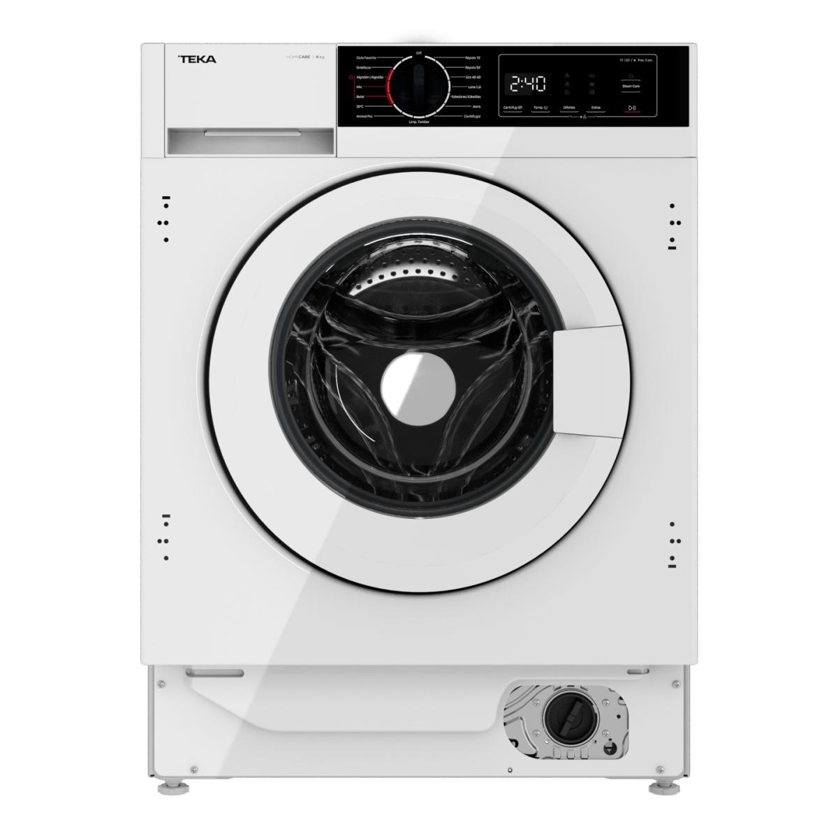 Imagen 0 de Lavadora integrable Teka 8 kg/1.400 rpm, Motor inverter - WMI 40841 W SP Blanco