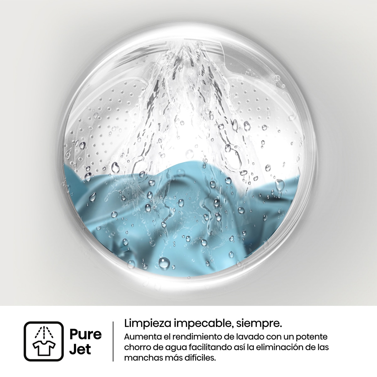 Lavadora Hisense 7 Kg , 1200 rpm con tecnología Inverter- WF1I7022BWJ Blanco-4