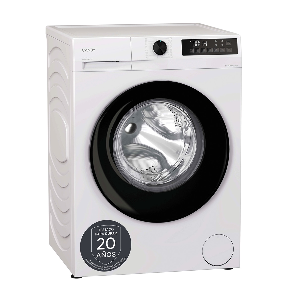 Lavadora Candy 7kg/ 1200 rpm Motor Inverter ProWash 300 - GD 27SB7-S Blanco-3