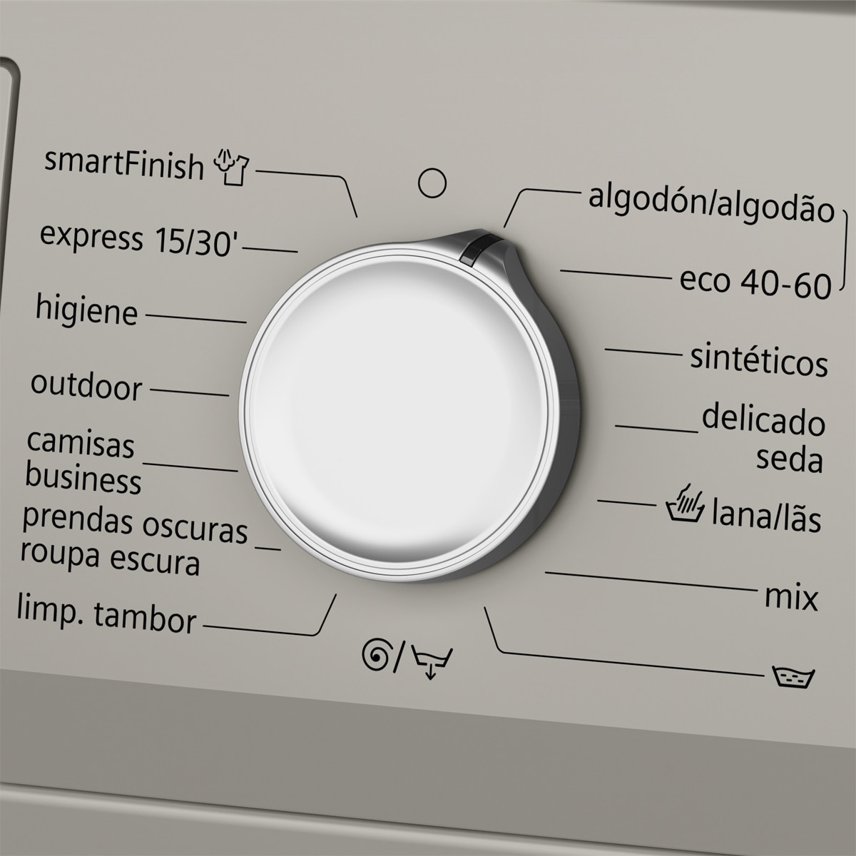 Lavadora Siemens iQ300, 9 Kg / 1400 rpm, con tecnología smartFinish - WM14N20XEP Acero Inox-4