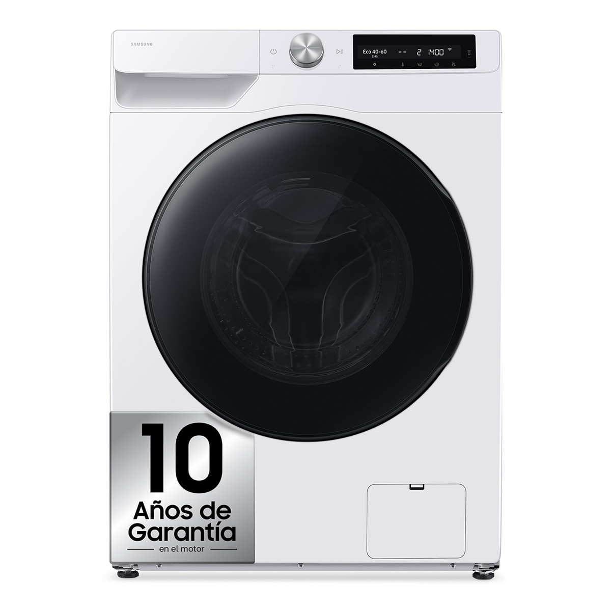 Imagen 0 de Lavasecadora Samsung Bespoke AI 10Kg Autodosificación Clase D/A Blanca - WD10HG6U94BEU3