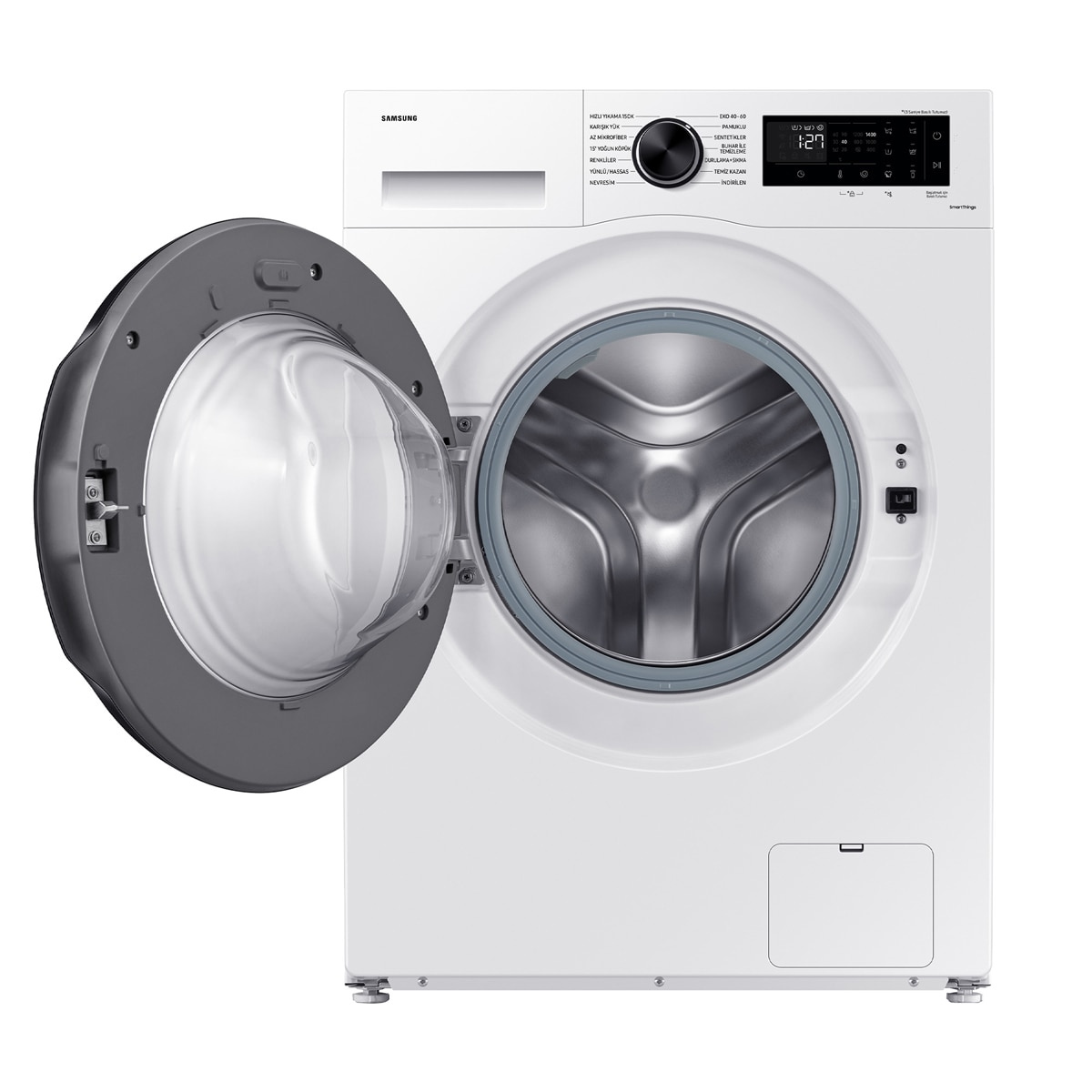 Lavasecadora Samsung Bespoke AI 9Kg Autodosificación Clase D/A Blanca - WD90HG6U94BEU3 Blanco-14
