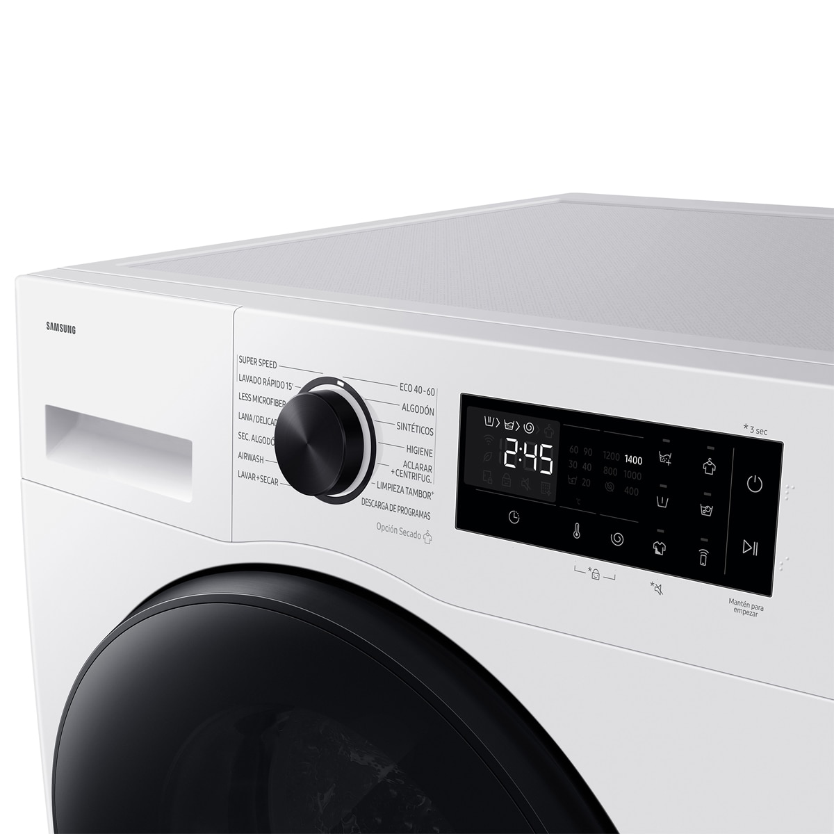 Lavasecadora Samsung AI 9kg Autodosificación Clase D/A Negra - WD90HG5U34BEEC Negro-11