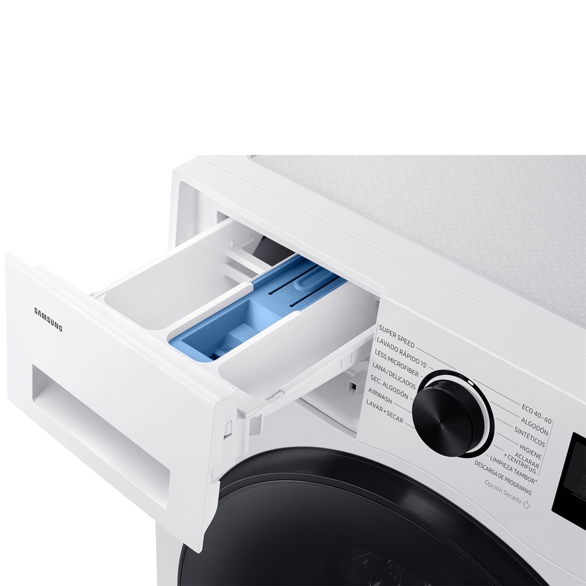 Lavasecadora Samsung AI 9kg Autodosificación Clase D/A Negra - WD90HG5U34BEEC Negro-12