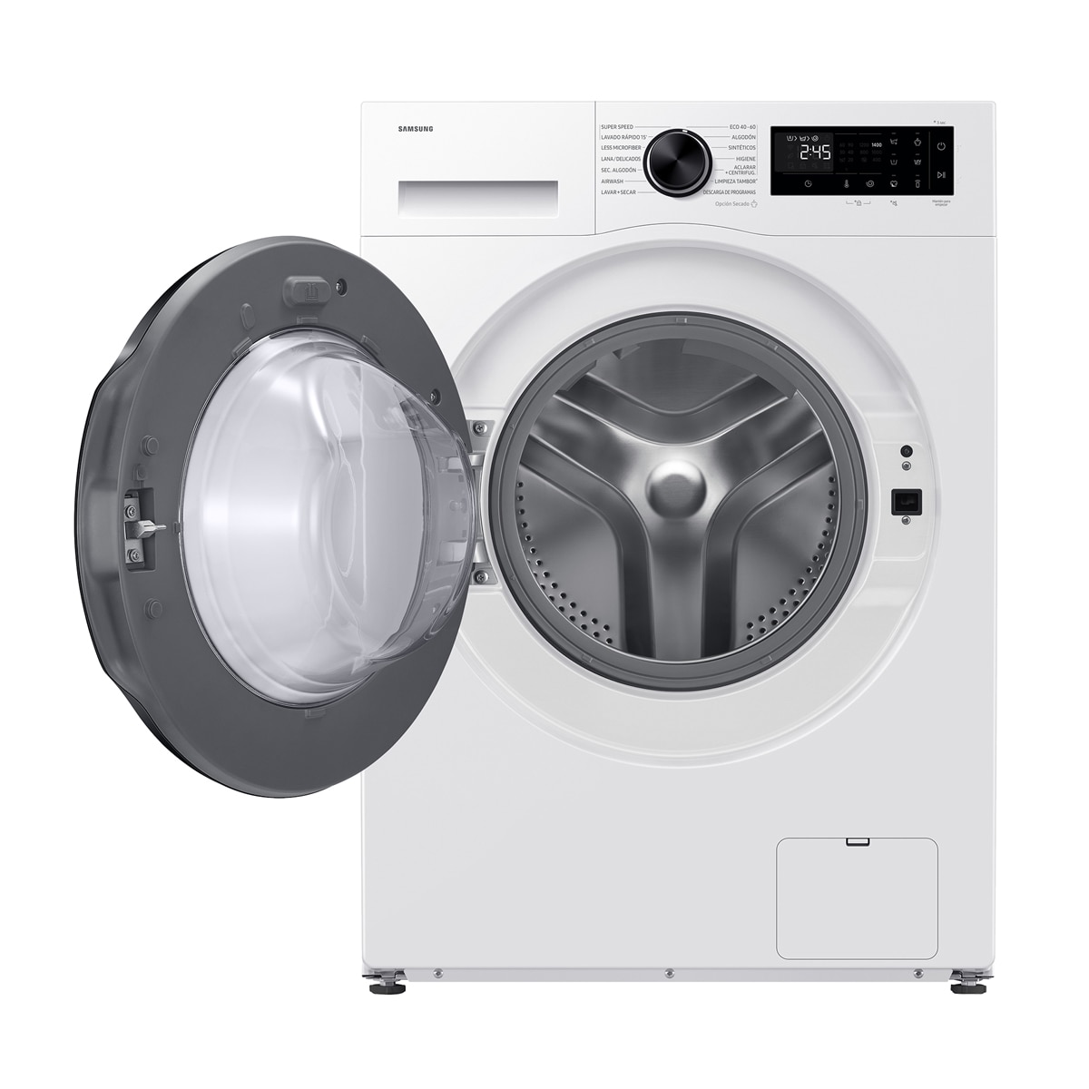 Lavasecadora Samsung AI 9kg Autodosificación Clase D/A Negra - WD90HG5U34BEEC Negro-13