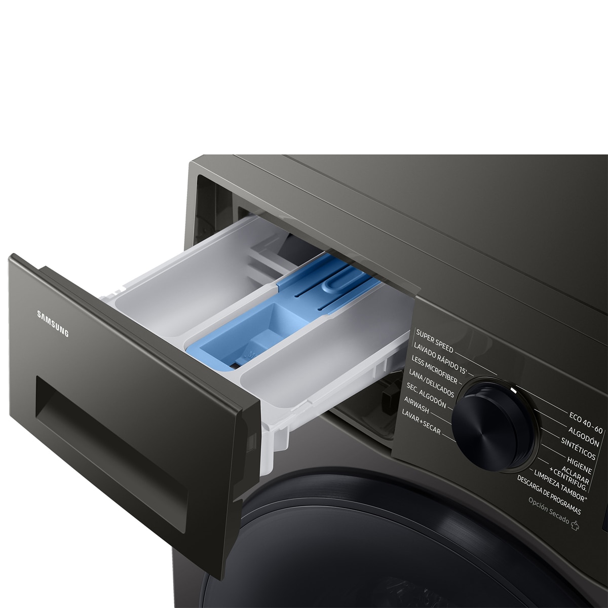 Lavasecadora Samsung AI 9kg Autodosificación Clase D/A Inox - WD90HG5U34BXEC Inox-13