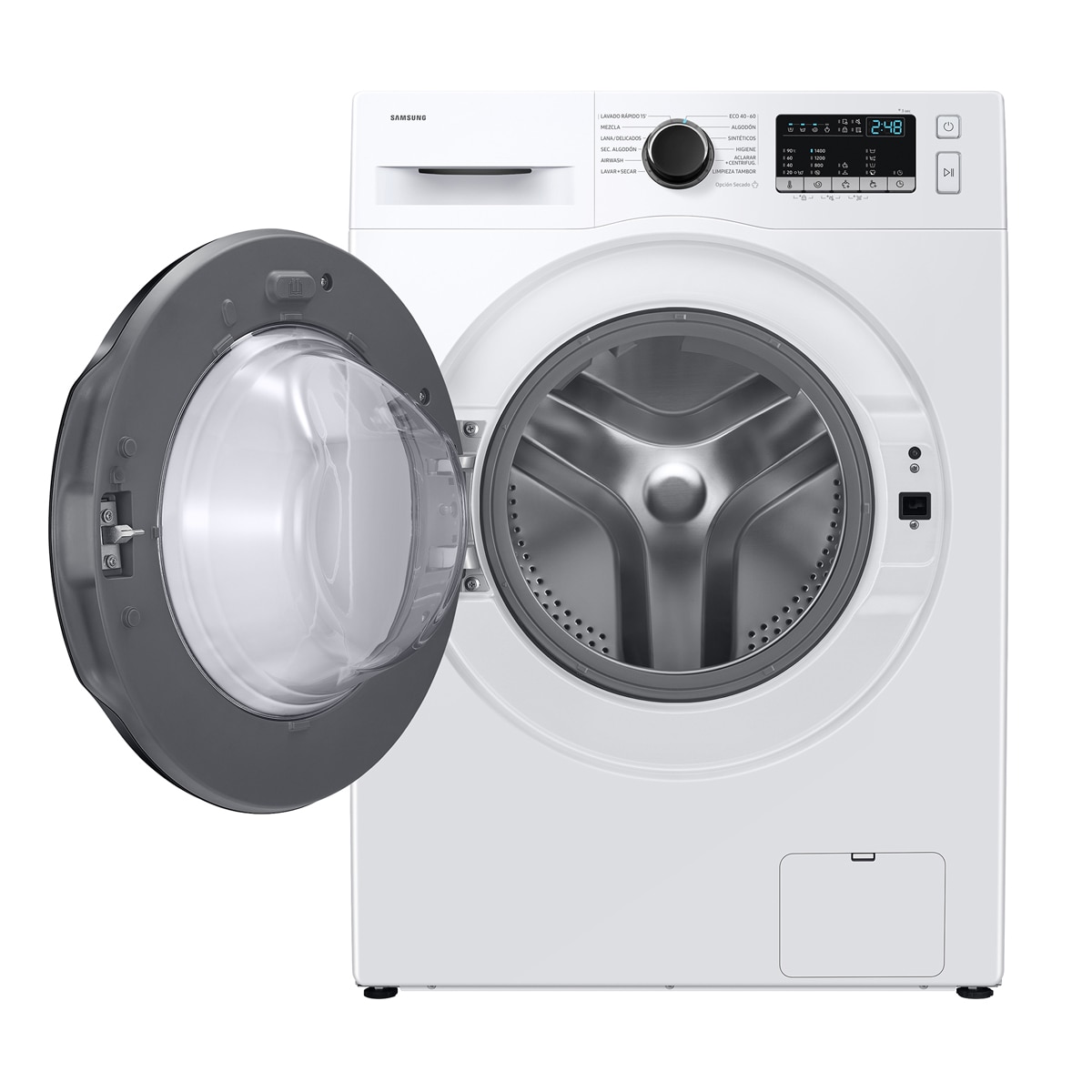 Lavasecadora Samsung 8Kg AI EcoBubble™ Clase E/A Blanca - WD80HG4U04BEEC Blanco-13