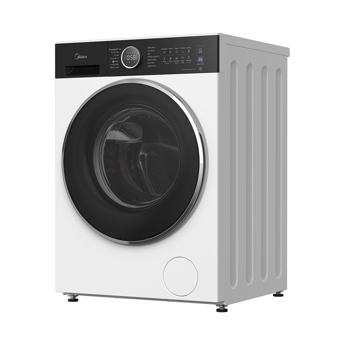 Lavadora Midea 9 kg / 1400 rpm - MF205W90BA30WES Blanco-12