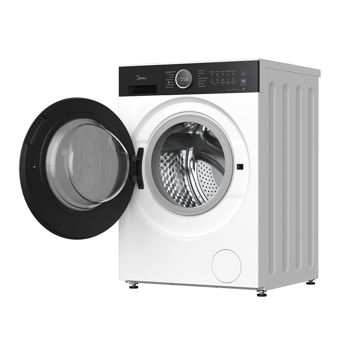 Lavadora Midea 9 kg / 1400 rpm - MF205W90BA30WES Blanco-13