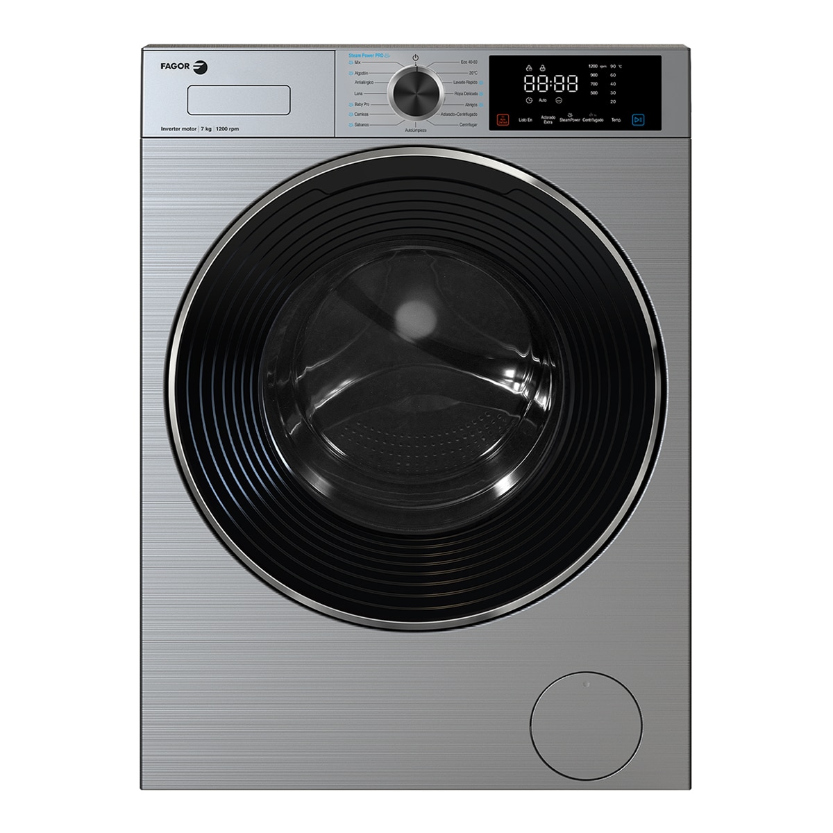 Imagen 0 de Lavadora Fagor Master 7 Kg/ 1200 rpm, Motor BLDC de alta eficiencia - 5FE-7712X