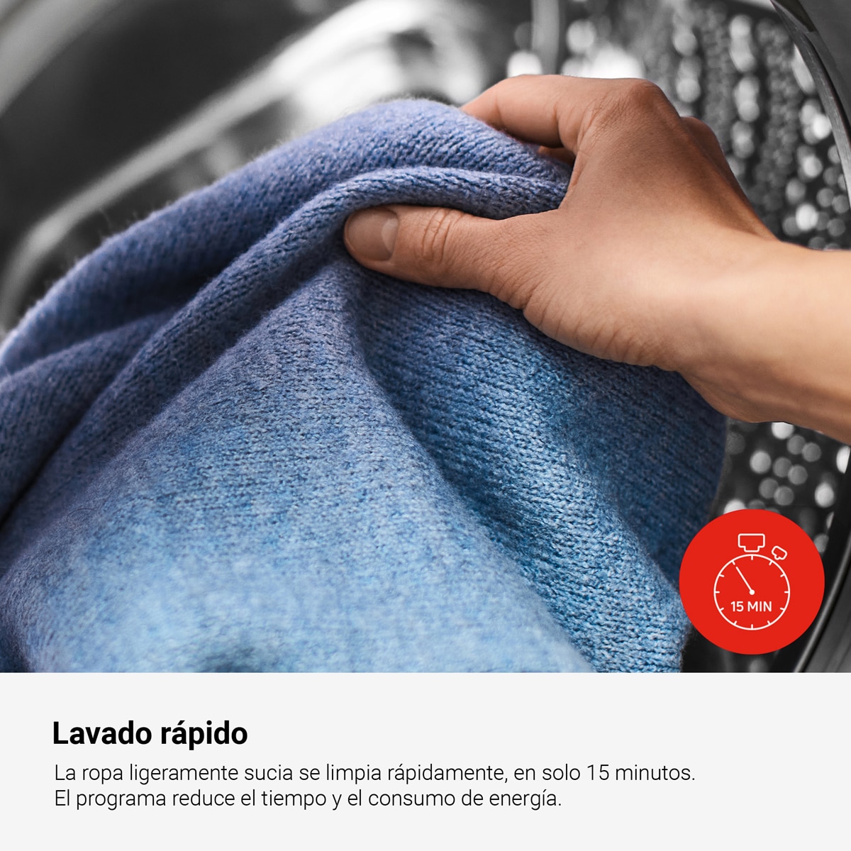 Lavadora Fagor Comfort 10Kg / 1400 rpm, Motor BLDC de alta eficiencia- 5FE-10614 Blanco-8