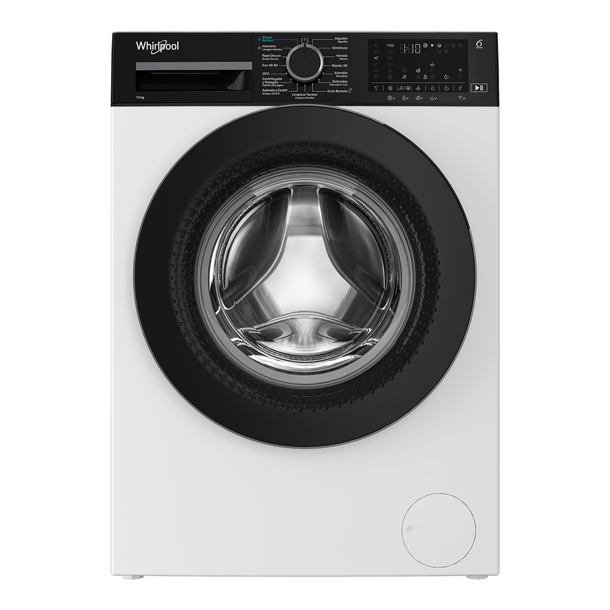 Imagen 0 de Lavadora Whirlpool 12 kg /1400 rpm Función  Vapor - WAM 27WB SPT