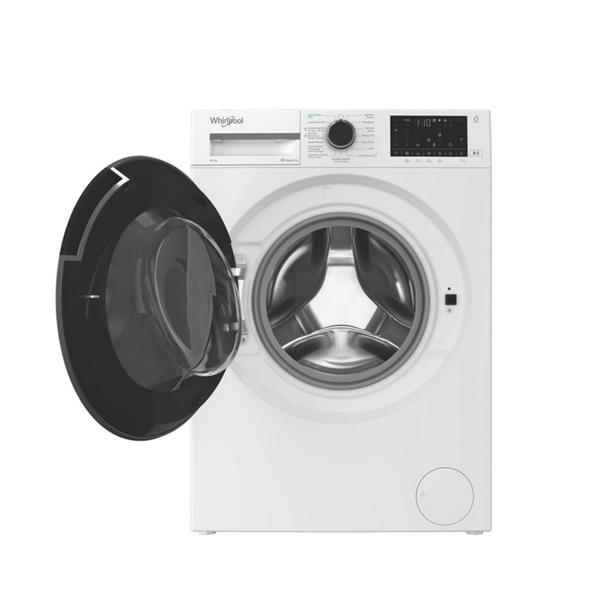 Lavadora Secadora Whirlpool 8 kg /1400 rpm Motor Inverter Wifi - WAD 8536WBC SPT Blanco-3