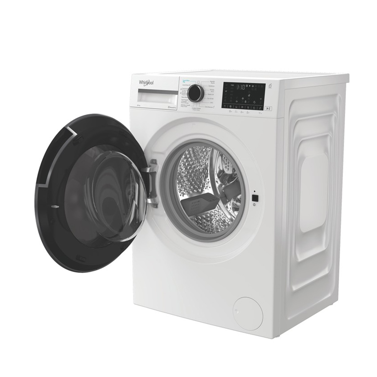 Lavadora Secadora Whirlpool 8 kg /1400 rpm Motor Inverter Wifi - WAD 8536WBC SPT Blanco-5