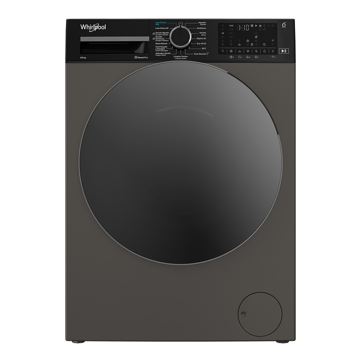 Imagen 0 de Lavadora Secadora Whirlpool 6 kg /1400 rpm Motor Inverter - WAD 9636G SPT
