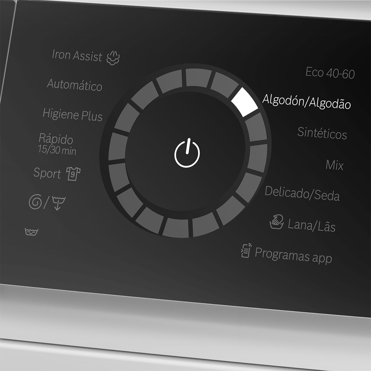 Lavadora Bosch 11 Kg / 1.600 rpm, Serie 8, i-DOS - WGB266A1ES Blanco-4