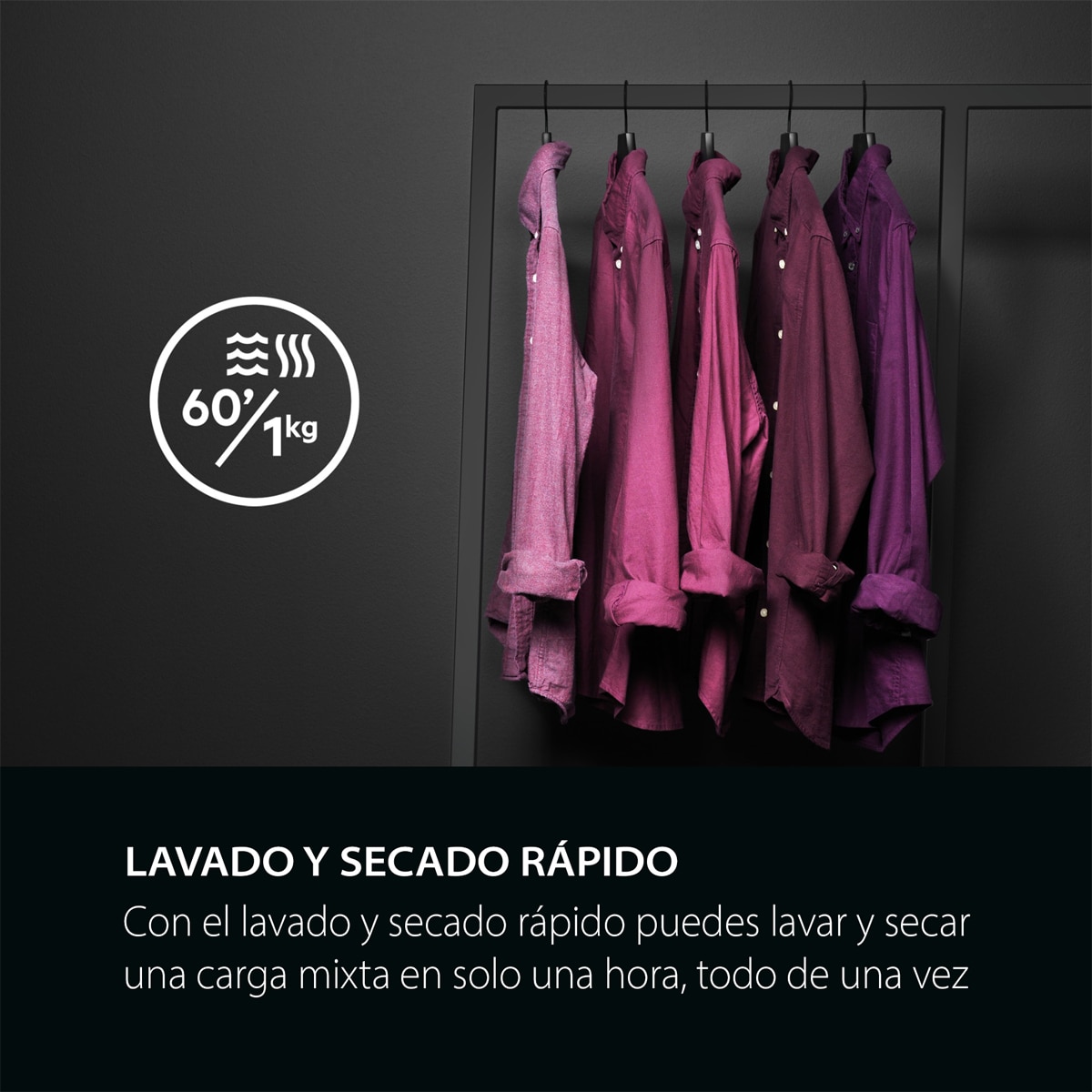 Lavadora secadora 11kg de lavado/ 7 kg secado, UniversalDose, lavado rápido, vapor, Serie 7000 - LWR7306L4O 9