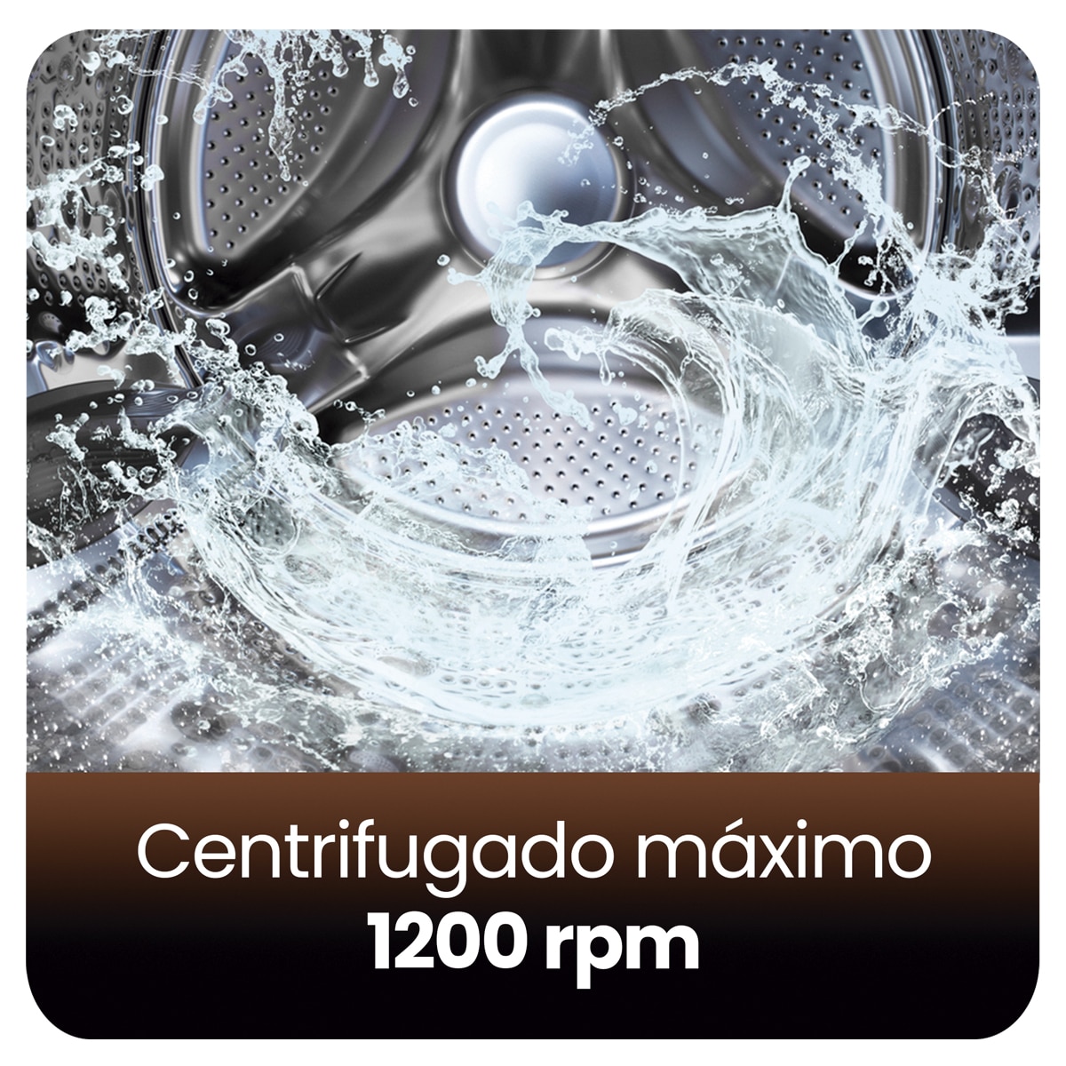 Lavadora Infiniton 7 Kg / 1.200 rpm, Inicio Diferido - WM-S72ADX Dark inox-7