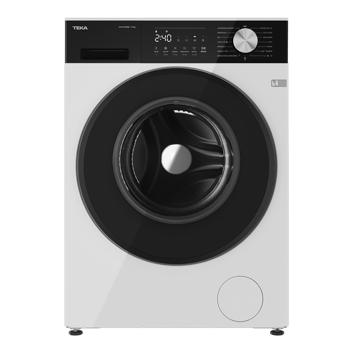 Imagen 0 de Lavadora Teka 10 kg/ 1.400 rpm, motor inverter, 15 programas - WM 21041 W SP Blanco